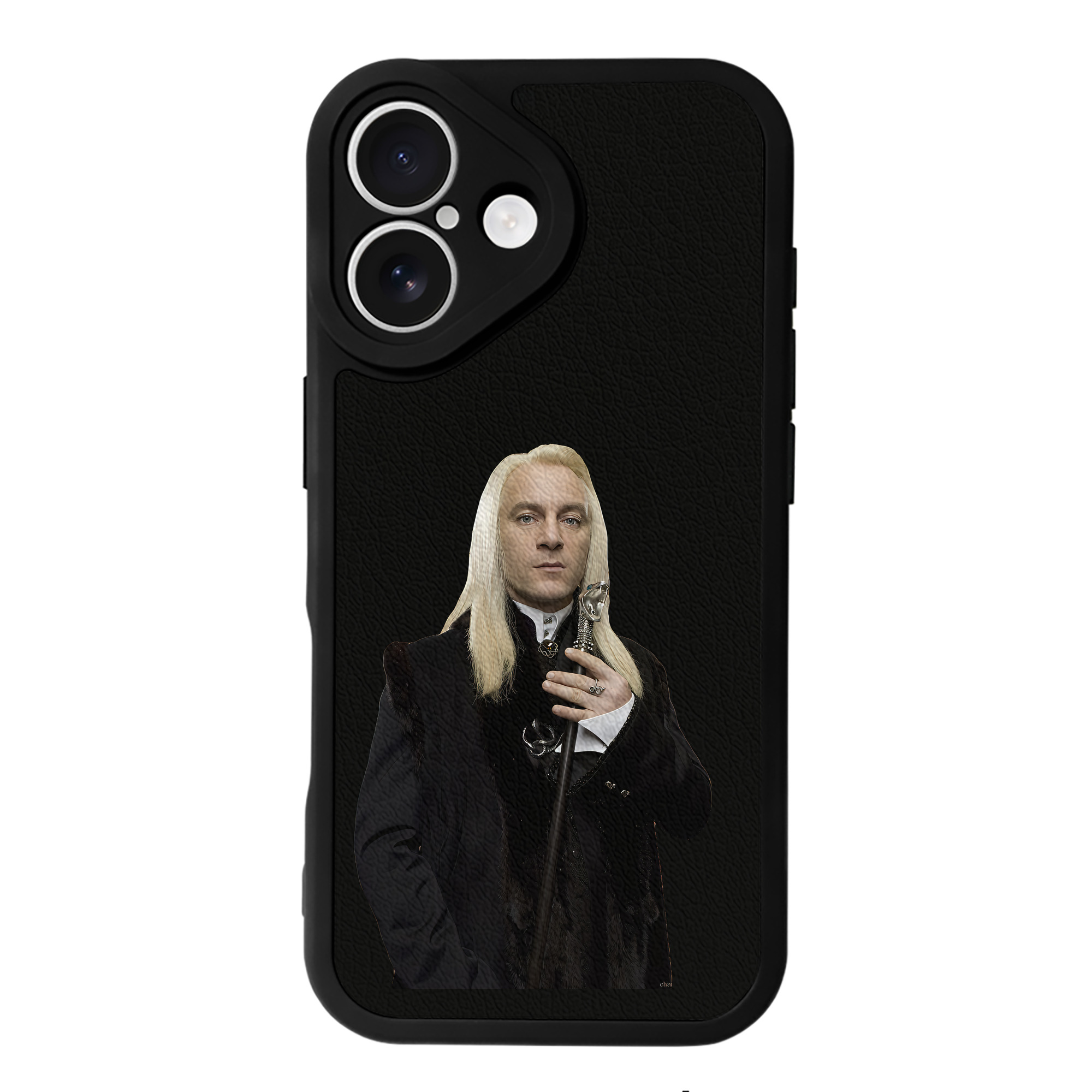 （画像用） Harry Potter ハリー・ポッターシリーズ 【iPhone 16シリーズ対応】シリコンスマホケース（レザー調） 材質：シリコン